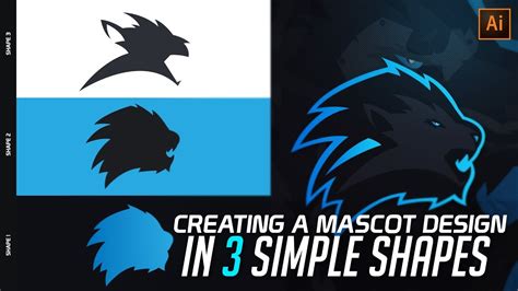 Designing a mascot logo that stands out in a saturated market